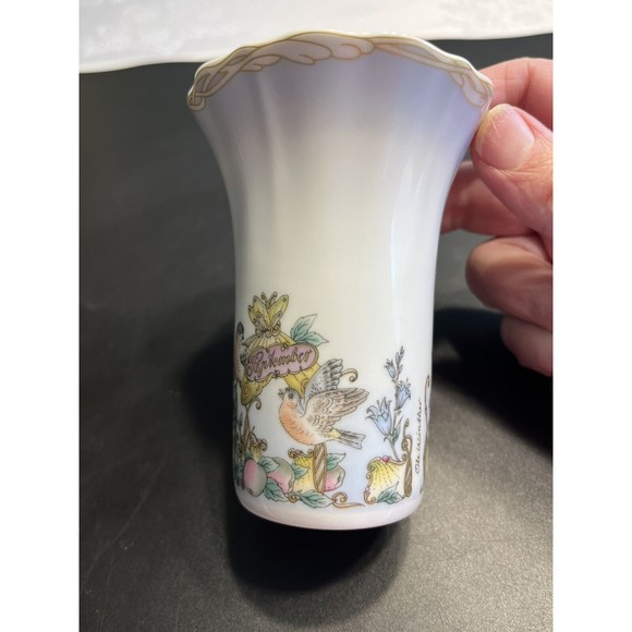 Ole Winther September Hutschenreuther Germany Porcelain Vase Motiv 209 Signed - Picture 2 of 10